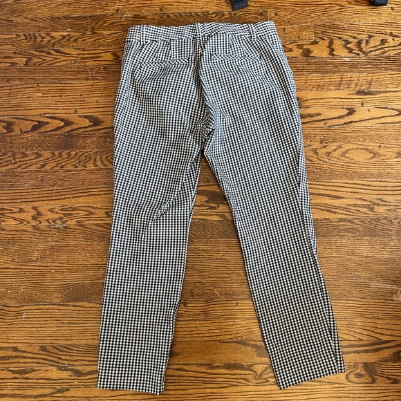 GAP Gingham Curvy Signature Skinny Pants - Picture 2 of 4